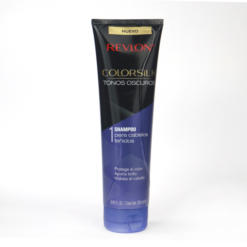 Shampoo Revlon Colorsilk para cabellos oscuros 250ml